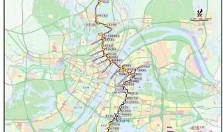武汉地铁3号线线路图