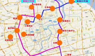 上海地铁规划线路图